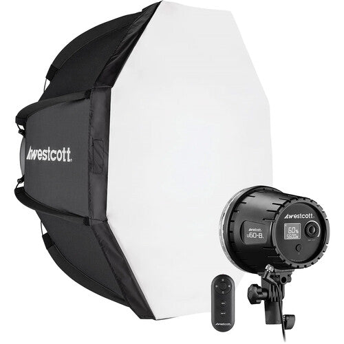 Westcott U60-B Bi-Color LED Monolight with 22" Octabox (1-Light Kit)