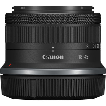 Canon EOS R50 Content Creator Kit with 18-45mm Lens, Tripod Grip & Stereo Mic – Black