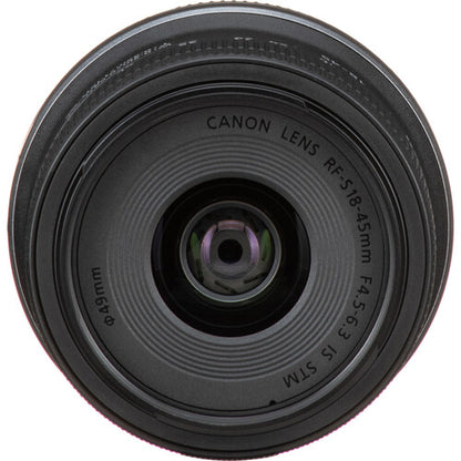 Canon EOS R50 Content Creator Kit with 18-45mm Lens, Tripod Grip & Stereo Mic – Black