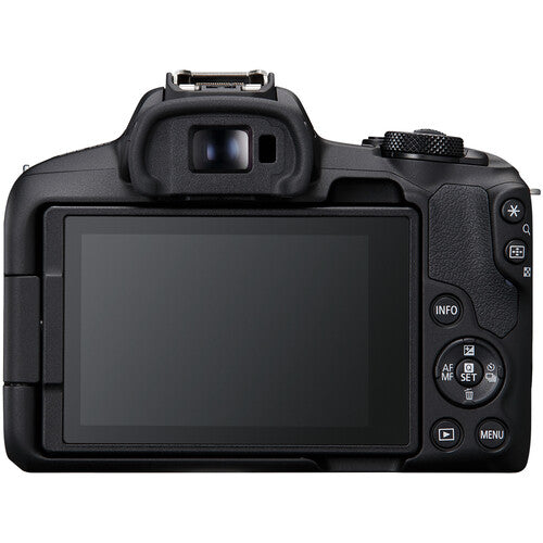 Canon EOS R50 Content Creator Kit with 18-45mm Lens, Tripod Grip & Stereo Mic – Black