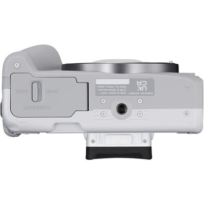 Canon EOS R50 Mirrorless Camera with 18-45mm Lens – White