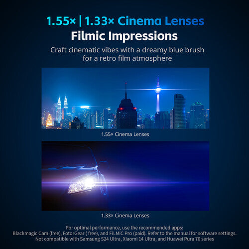 SmallRig All-in-One Smartphone Vlogging Kit with 1.55x Anamorphic Lens
