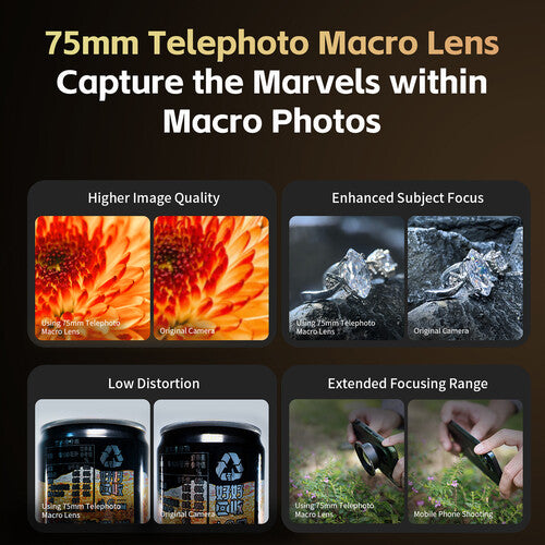 SmallRig All-in-One Smartphone Vlogging Kit with 1.55x Anamorphic Lens