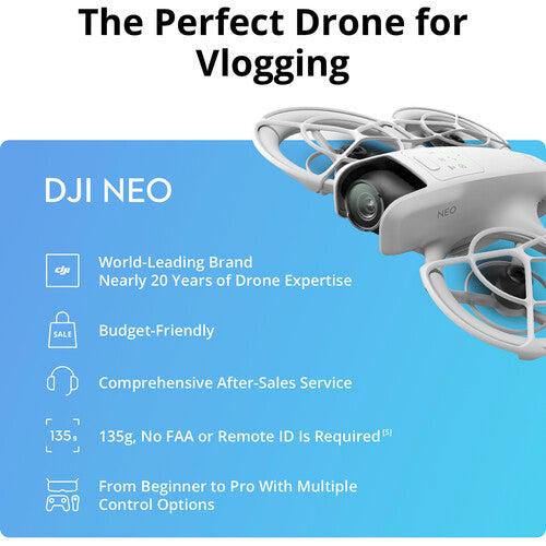 DJI Neo Drone – Compact 4K AI Smart Drone