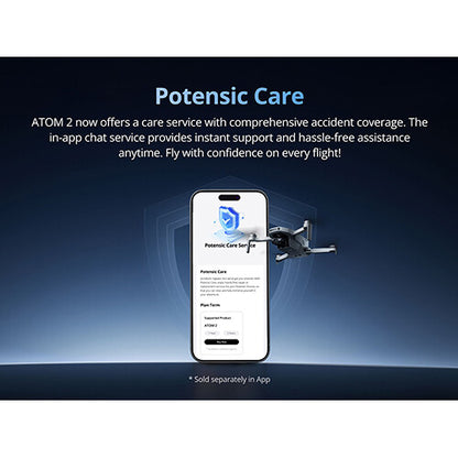 Potensic ATOM 2 Drone (Fly More Combo) – 8K Camera