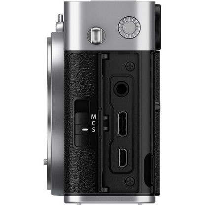 FUJIFILM X-E5 Mirrorless Camera with XF 23mm f/2.8 Lens (Silver)