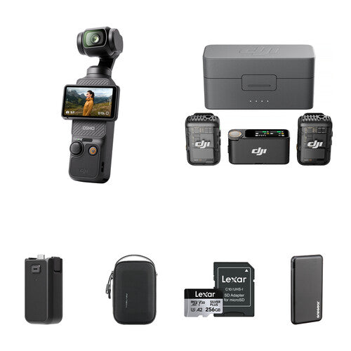 DJI Osmo Pocket 3 Power Expansion Vlog Combo Kit