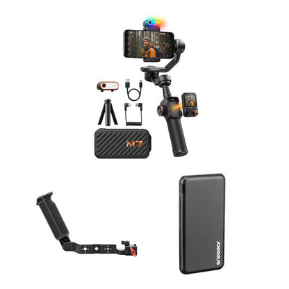 Hohem iSteady M7 Gimbal Creator Kit with Handle, Remote & Power Bank